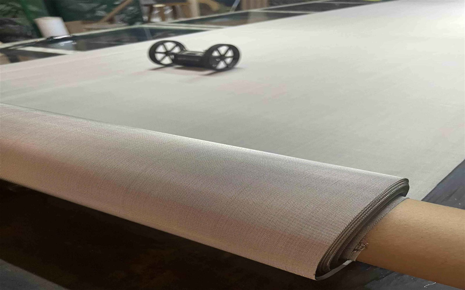 Titanium wire woven mesh Titanium wire woven mesh